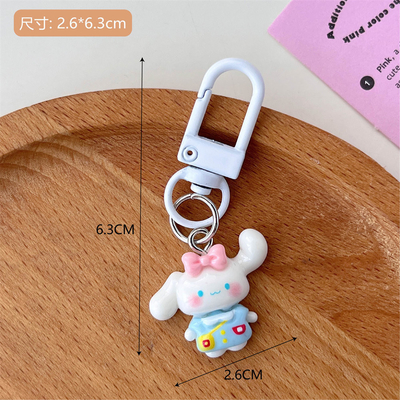 Hotel and Resort Creative Gift Cute Cartoon Keychain Pendant for Business Giveaways