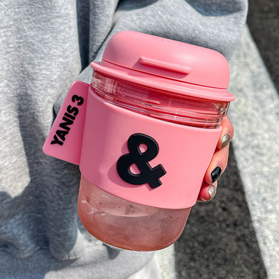 High Appearance and Portable Breeze Summer Straw Coffee Cup for Customer Requirements