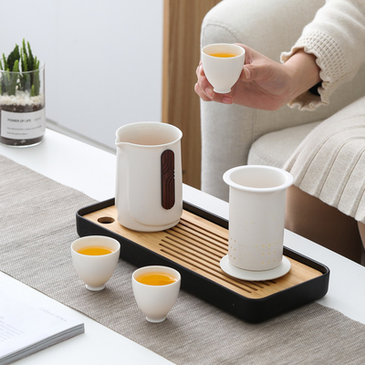 Minimalist Design Tea Set Novelty Gifts for Business Gifting at Hotel and Resort