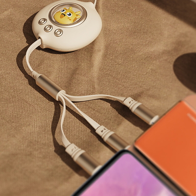 Effortless Charging Anywhere Year Longxiaobao Fast Charging Data Cable for Activities