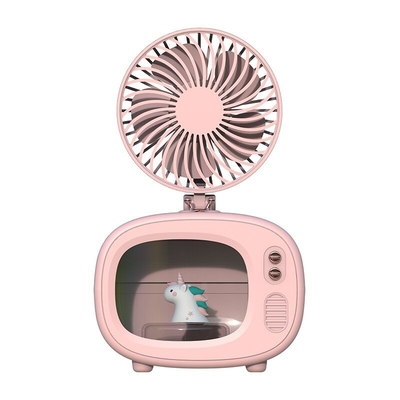 Summer Gift for Agriculture Small Fan TV Humidifier Multi-functional and Cute Design