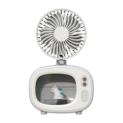 Summer Gift for Agriculture Small Fan TV Humidifier Multi-functional and Cute Design