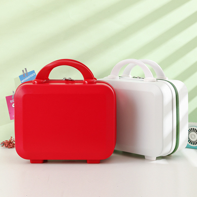 Silk Screen Printing 14 Inch ABS Travel Storage Box Mini Luggage Box for Holiday Gift