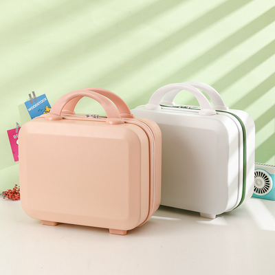 Silk Screen Printing 14 Inch ABS Travel Storage Box Mini Luggage Box for Holiday Gift