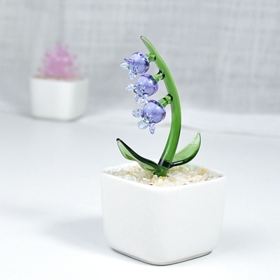 Promotion Decorate Gifts Glass Ornaments for Succulent Cacti and Potted Plants