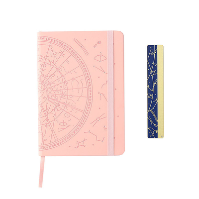 Office Products Creative and Portable Award for Starry Sky Notebook Ruler Set