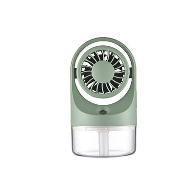 Desktop Water-Cooled USB Mini Fan Turbine Foldable Cold Air Humidification with Spray