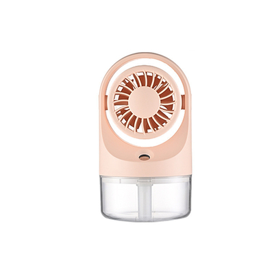 Desktop Water-Cooled USB Mini Fan Turbine Foldable Cold Air Humidification with Spray