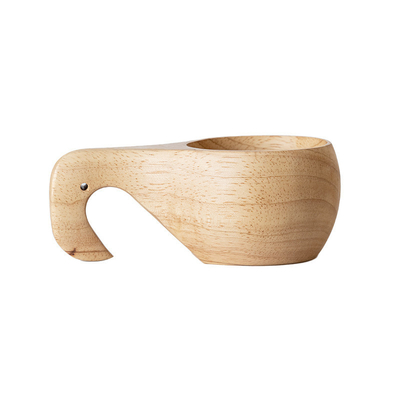 Upgrade Your Travel Gear with Retro Finnish Whole Wood Integrated Creative Coffee Cup