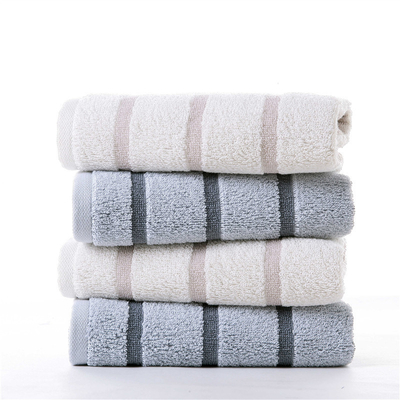 Customized Design Silk Screen Printed Fusang Message Cotton Towel for Exhibition Gift