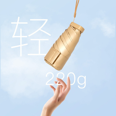 Portable and Colorful Silk Screen Printed 60% Folded Pocket Mini Folding Sun Umbrella
