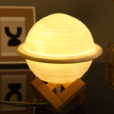 Other Activities Essential 13cm Colorful Planetary Lamp with 2 Color Graphics Printing