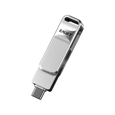 Type-C USB3.0 Dual Interface USB Drive Rotating Design for Multi-purpose Car Mounting