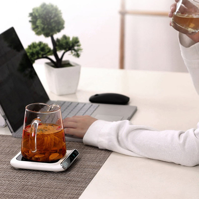 Customer's Logo Warm Coaster A Constant Heating and Intelligent Portable Care Gift