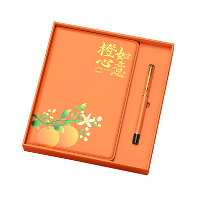 Silk Screen Printing Techniques Notebook Set and Signature Pen for Graduation