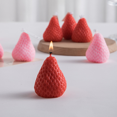 Add a Pop of Color to Your Desk with this Customizable Strawberry Aromatherapy Candle