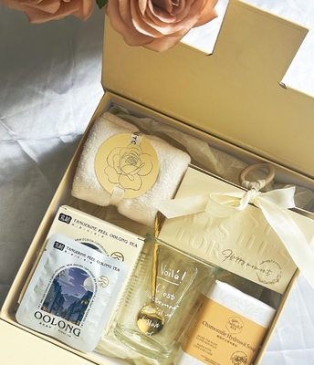 Personalized Wedding Gift Set Towel Soap Water Cup Oolong Tea and Creative Candy Box