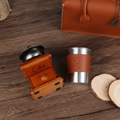 Experience Luxury with Business Leather Hand Souvenirs Coffee Cups and Aromatherapy