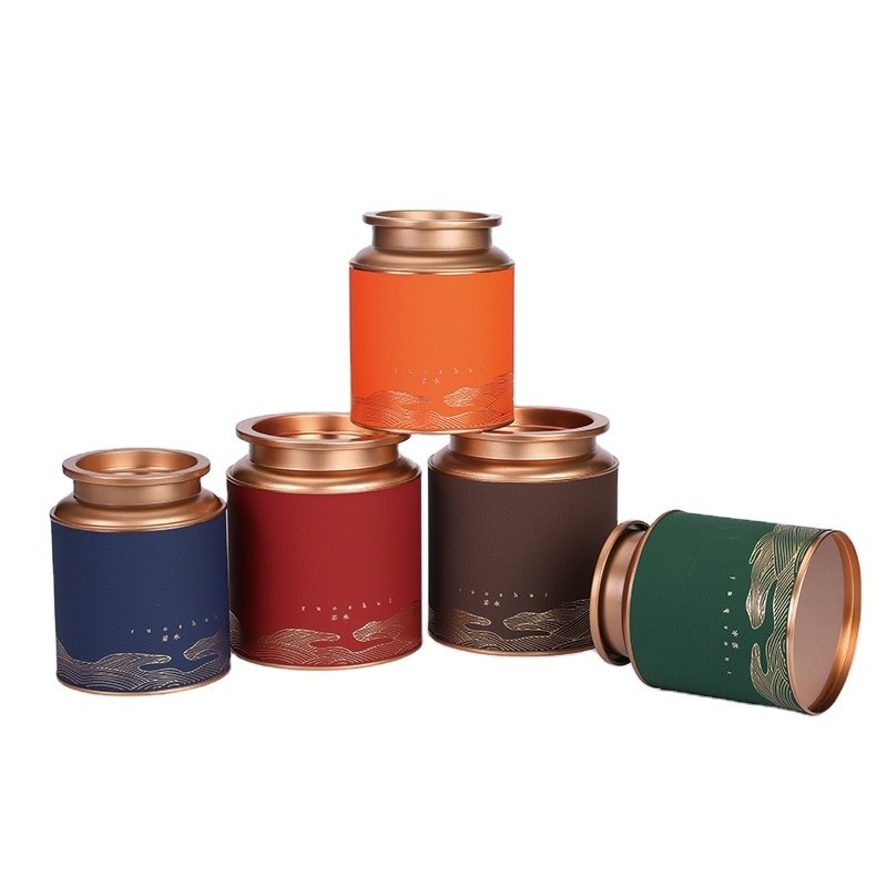 Chinese National Tide Tea Gift Box 300g with Hot Style and Personality Sticker Design
