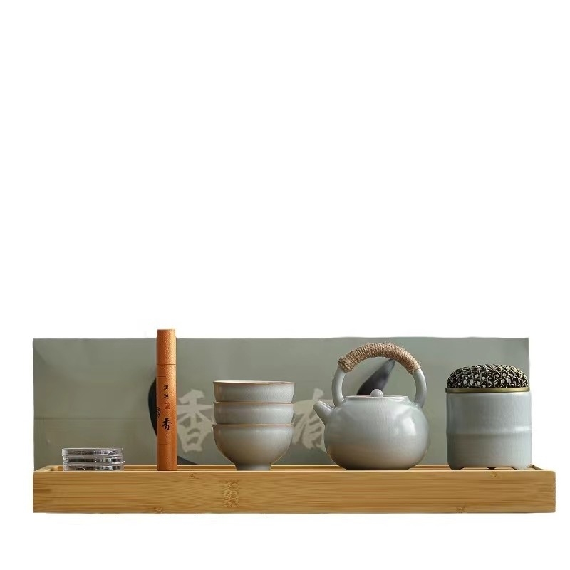 Customized Tea Set Souvenir Gift for Agriculture Target End User Unique and Practical