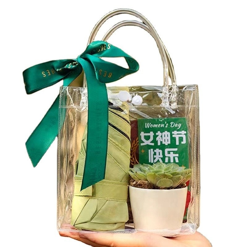 1 Color Printing Hand Holding Gift Box Practical Small Gifts for Women's Goddess Day