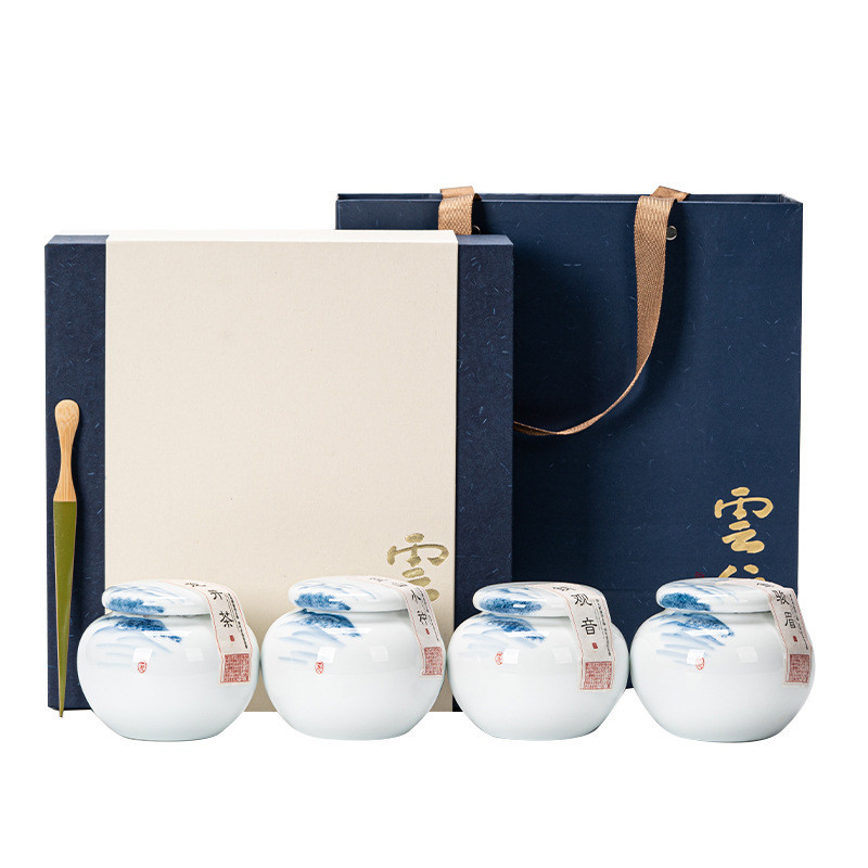 Longjing Jin Junmei Tieguanyin and Zhengshan Small Species Tea Gift Box for Customers