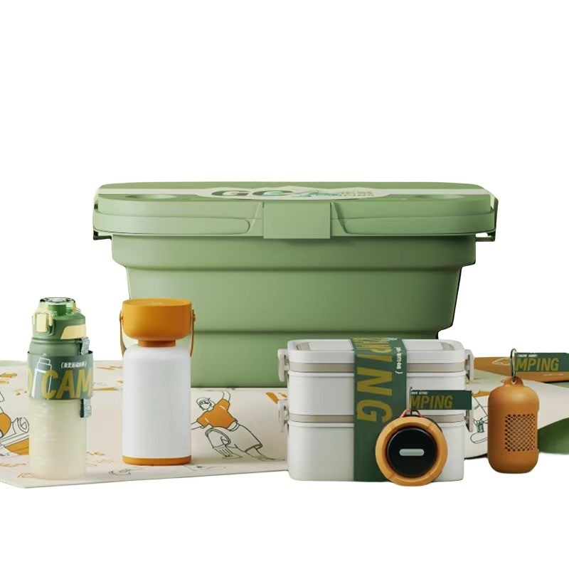 Customized Logo Outdoor Camping Set Explore Agriculture through the Mountains and Seas