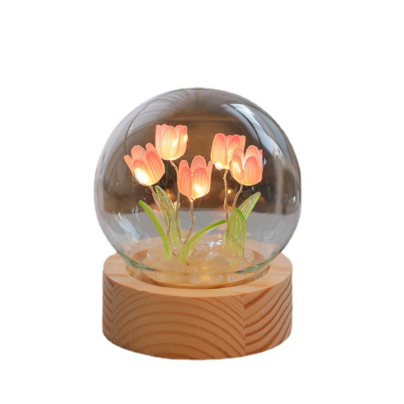 Graduation Occasion Tulip Night Light Material Pack for March 8th Festival Event Gift