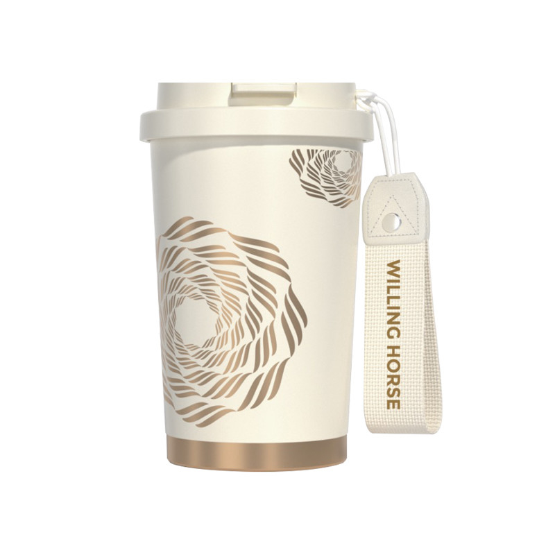 High Capacity Stainless Steel Straws and Water Cups Creative Gift for Valentine's Day
