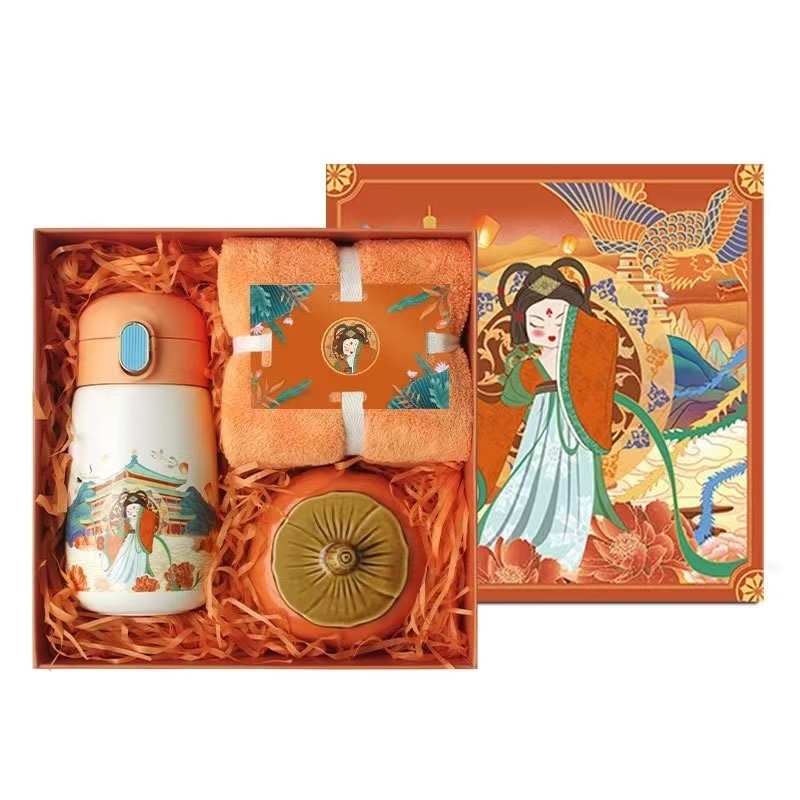 1 Color Graphics Printing Cultural Characteristics Gift Set Customized Logo Accepted