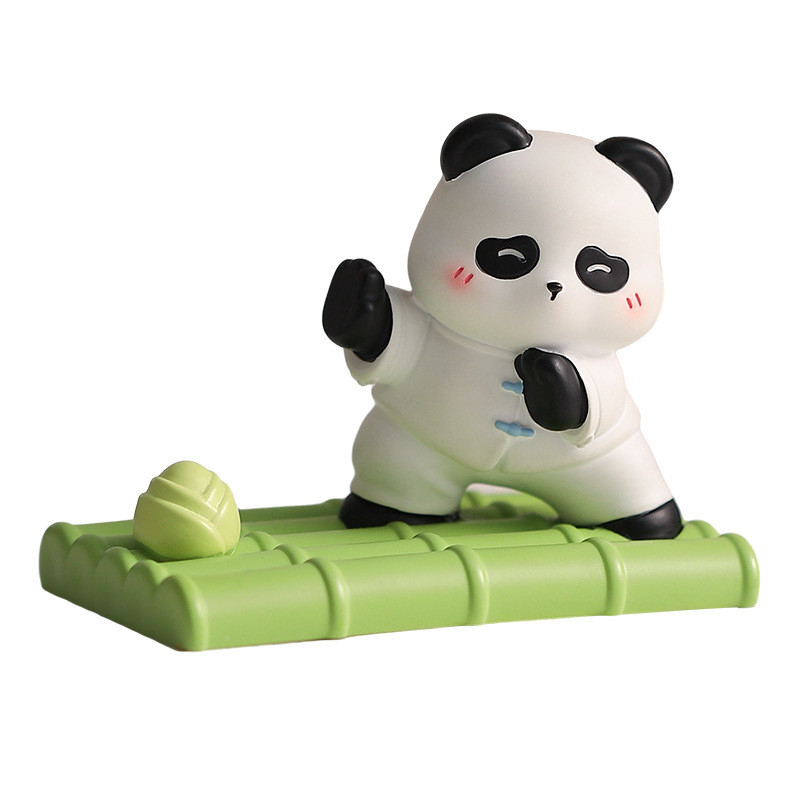 -Chic Kung Fu Panda Mobile Phone Bracket The Perfect Gift for Dragon Boat Festival