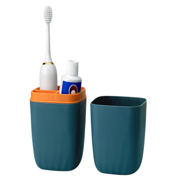Electric Toothbrush Set with Custom Logo Small Size 3 Brush Heads Silk Screen Printing