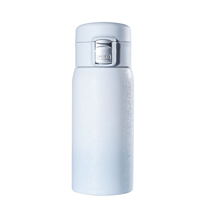 Customer's Logo Portable Insulated Cup Fashionable Gradient Buckle Cup for Novelty Gifts