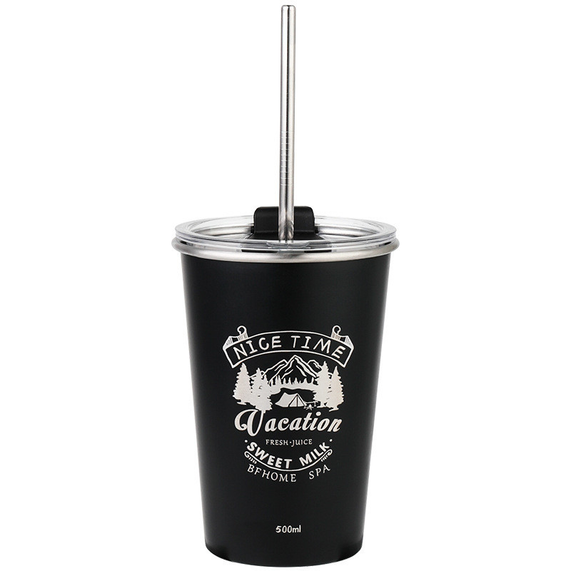 Custom Logo Stainless Steel Portable Cup for Outdoor Activities and Alumni Relations