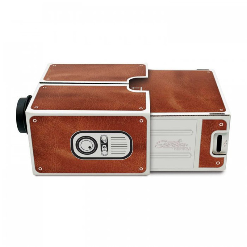 Easy Installation Smartphone Projector 2.0 Power-Free Ideal for Events Customer's Logo