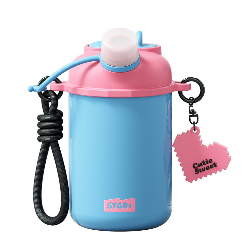 Portable Insulated Cup in Fashionable Gradient Color Ideal for Hotel and Resort Guests