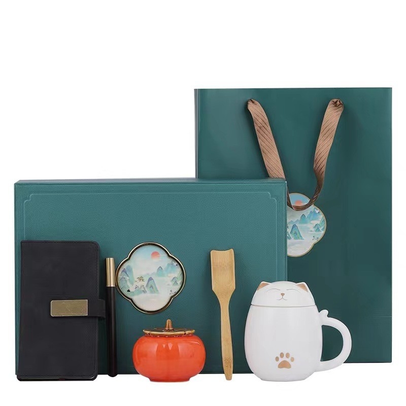 Boost Team Morale with Our Easter Gift Set Ceramic Office Mug and Atmospheric Souvenir