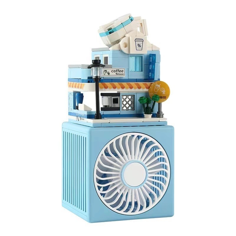 Color Printing for Graphics 1 Color Male USB Small Fan Creative Children's Toy Fan
