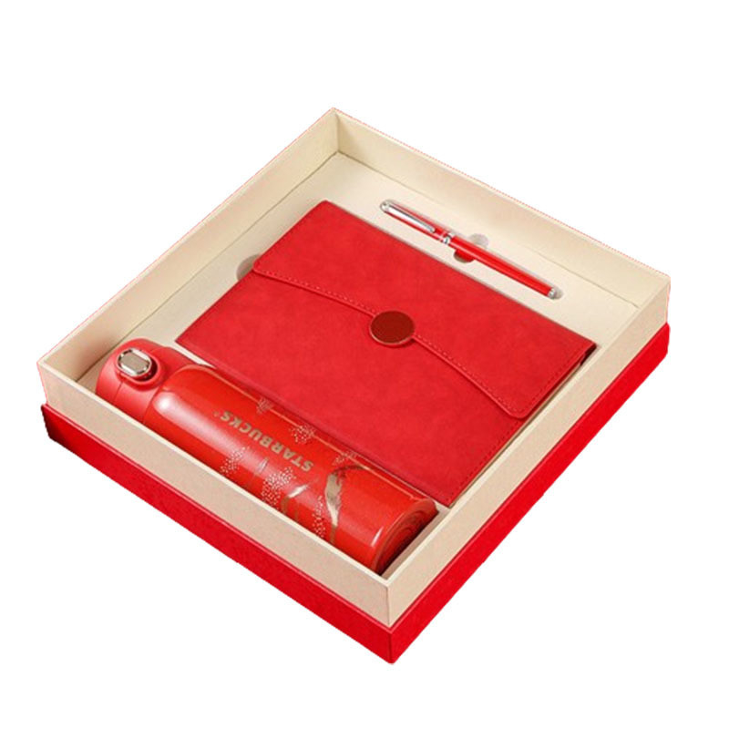 -Chic Suit Insulated Cup 450ml Notebook Signing Pen A Must-Have for Sports and Games