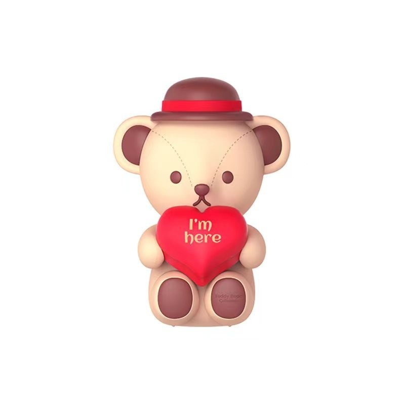 Agriculture Target End User Teddy Hugging Heart Bluetooth Speaker with Color Printing