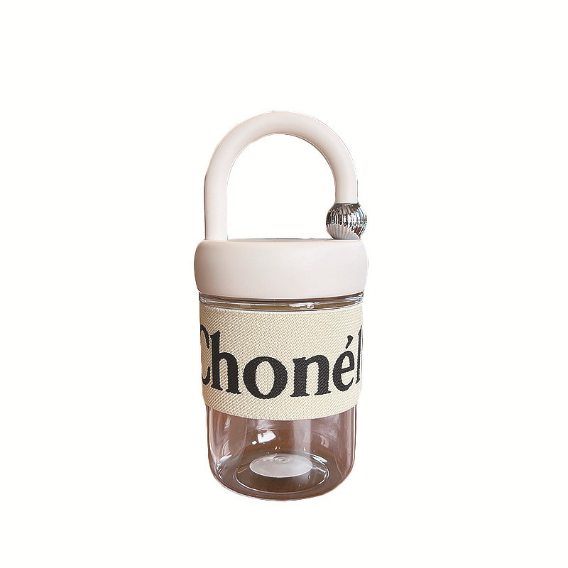 Summer Hand Enhancement Plastic Cup 450ml Minimalist Text Fresh Cup for Novelty Gifts