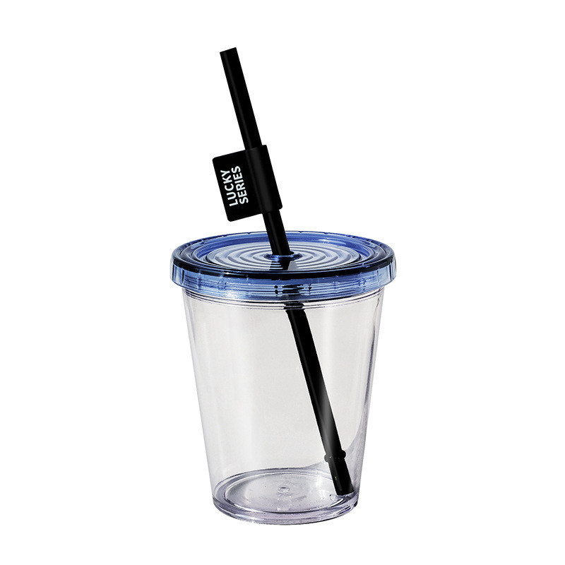 UV Printing Summer Cold Brew Straw Coffee Cup with Lid Convenient and Stylish Handy Cup