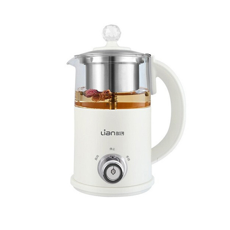 Mini Glass Flower Tea Pot Electric Kettle Perfect for Wedding Favors Bridal Parties