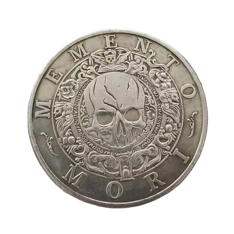1897 Head Silver Plated Coin Morgan Coin Commemorative Coin Metal Crafts Love Theme