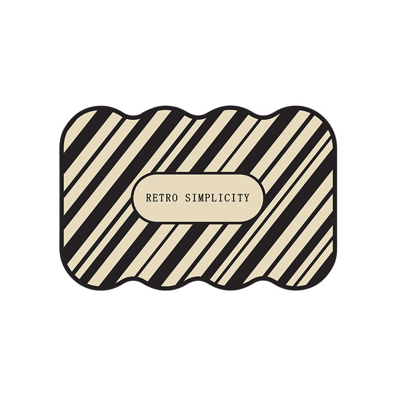 Stylish and Practical French Vintage Bathroom Foot Mats for Back to School / Graduation