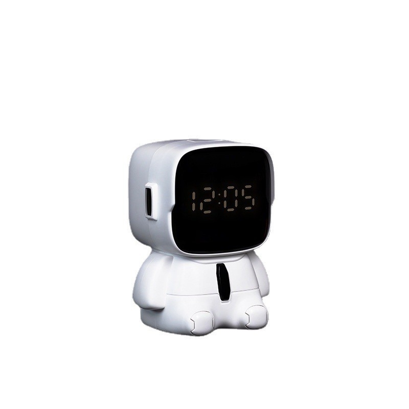 2 Color Graphics Printing Cute Fun Robot USB Desktop Digital Timer for Enterprise Gift