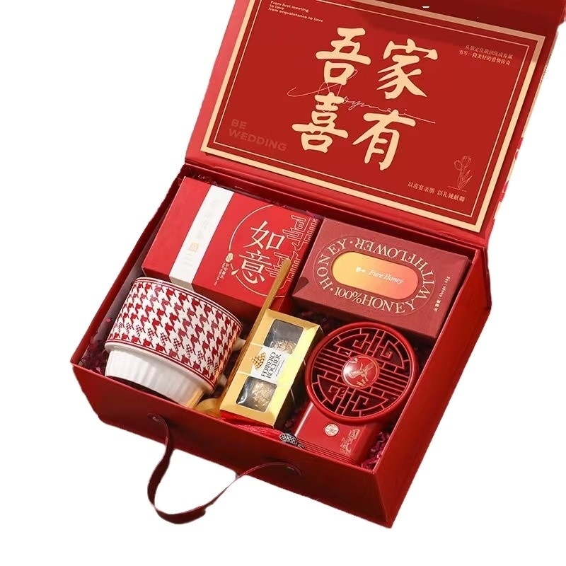 Wedding Companion Gift Box Bridesmaid and Best Man Gift 1 Color Printing for Graphics