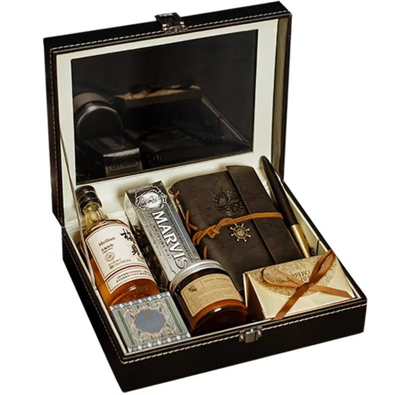 High End Practical Wedding Bridesmaid Bridesman's Return Gift Box Set for Novelty Gifts