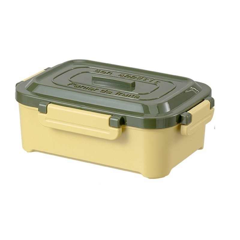 304 Stainless Steel Sealed Lunch Box Simple Sealing and Portable for Employee Benefits