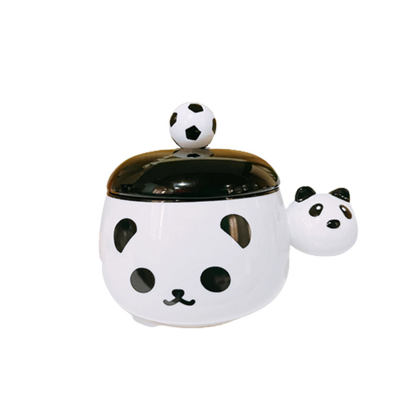 Silk Screen Printing Techniques for Graphics Cute Black and White Chubby Mug B2B Gift